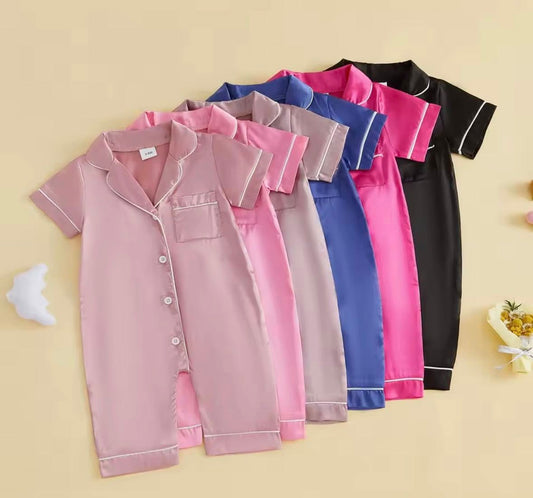 Silk PJ Romper