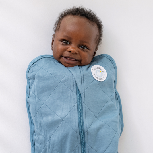 Bamboo Classic Swaddle (Non-weighted) - Ocean Blue