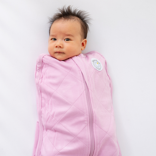 Bamboo Classic Swaddle (Non-weighted) - Misty Mauve